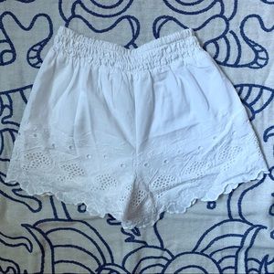 Aeropostale white shorts